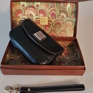 Dooney and Bourke wristlet w matching leather box
